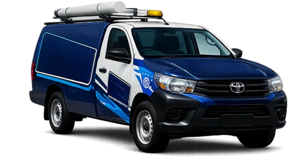 Service van parked on a Arndell Park street